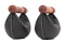 Dumbbells NOHRD SwingBell Club Beech Pair 2 x 6 kg