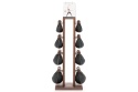 Hantle NOHRD SwingBell 2-8 Kg ze stojakiem Tower Classic Orzech Skóra