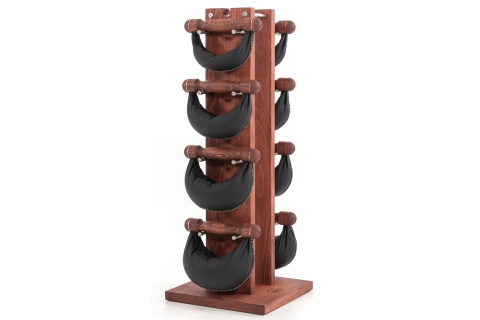 Hantle NOHRD SwingBell 2-8 Kg ze stojakiem Tower Club Buk Skóra