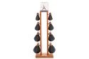 Hantle NOHRD SwingBell 2-8 Kg ze stojakiem Tower Oxbridge Wiśnia Skóra