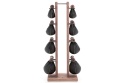 Hantle NOHRD SwingBell 2-8 Kg ze stojakiem Tower Oak Vintage Skóra
