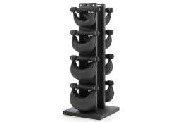 Hantle NOHRD SwingBell 2-8 Kg ze stojakiem Tower Shadow Buk Skóra