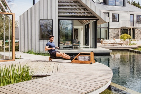 Wioślarz wodny WaterRower Home A1 Dąb