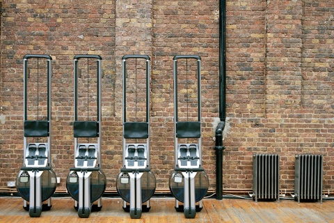 Wioślarz wodny WaterRower M1 LoRise S4 BLE Aluminium