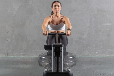 Wioślarz wodny WaterRower M1 LoRise S4 BLE Aluminium