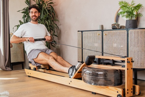 Wioślarz wodny WaterRower Oak S4 BLE Dąb