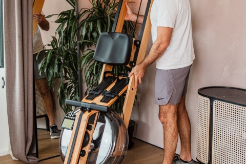 Wioślarz wodny WaterRower Lite Oak S4 Dąb