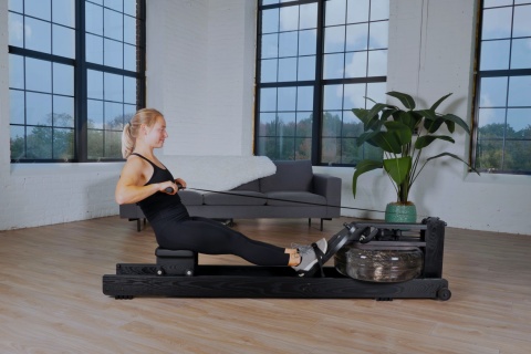 Wioślarz wodny WaterRower Shadow S4 BLE Buk
