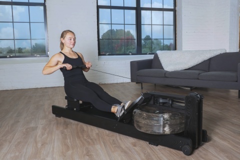 Wioślarz wodny WaterRower Shadow S4 BLE Buk