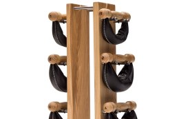 SwingBell Tower NOHrD 2-8 Kg Set Natural Ash Leather