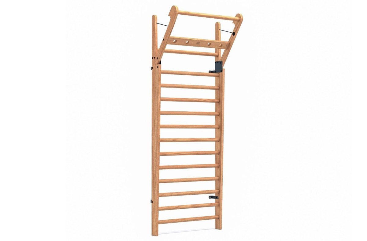 Gym Ladder NOHrD WallBar 14 Oak Oak