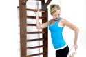 Gym Ladder NOHrD WallBar 14 Classic Walnut