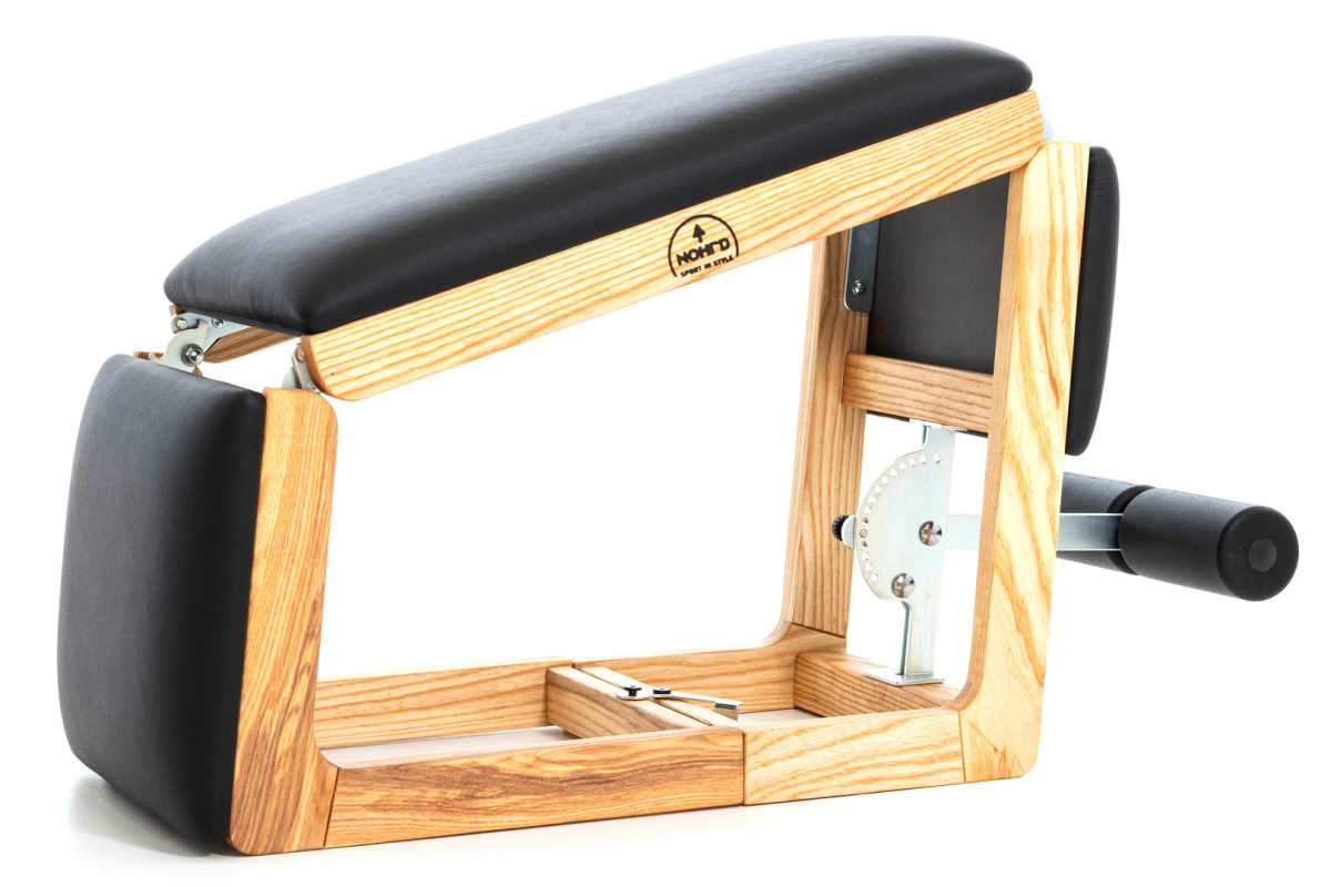 TriaTrainer Exercise Bench NOHrD Natural Ash Leather