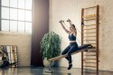CombiTrainer NOHrD Workout Bench for WallBars Oak