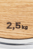 NOHRD WeightPlate 2,5kg Classic Walnut