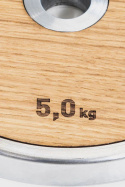 Obciążenie NOHRD WeightPlate 5kg Oak Dąb