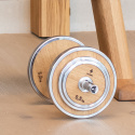 Trening set with stand NOHRD WeightPlate Classic Walnut