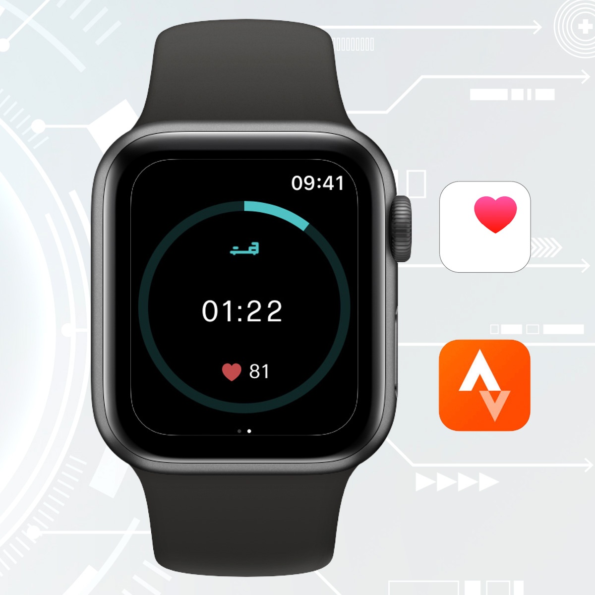 Synchronizacja aplikacji WATERROWER Connect z smart watch'em